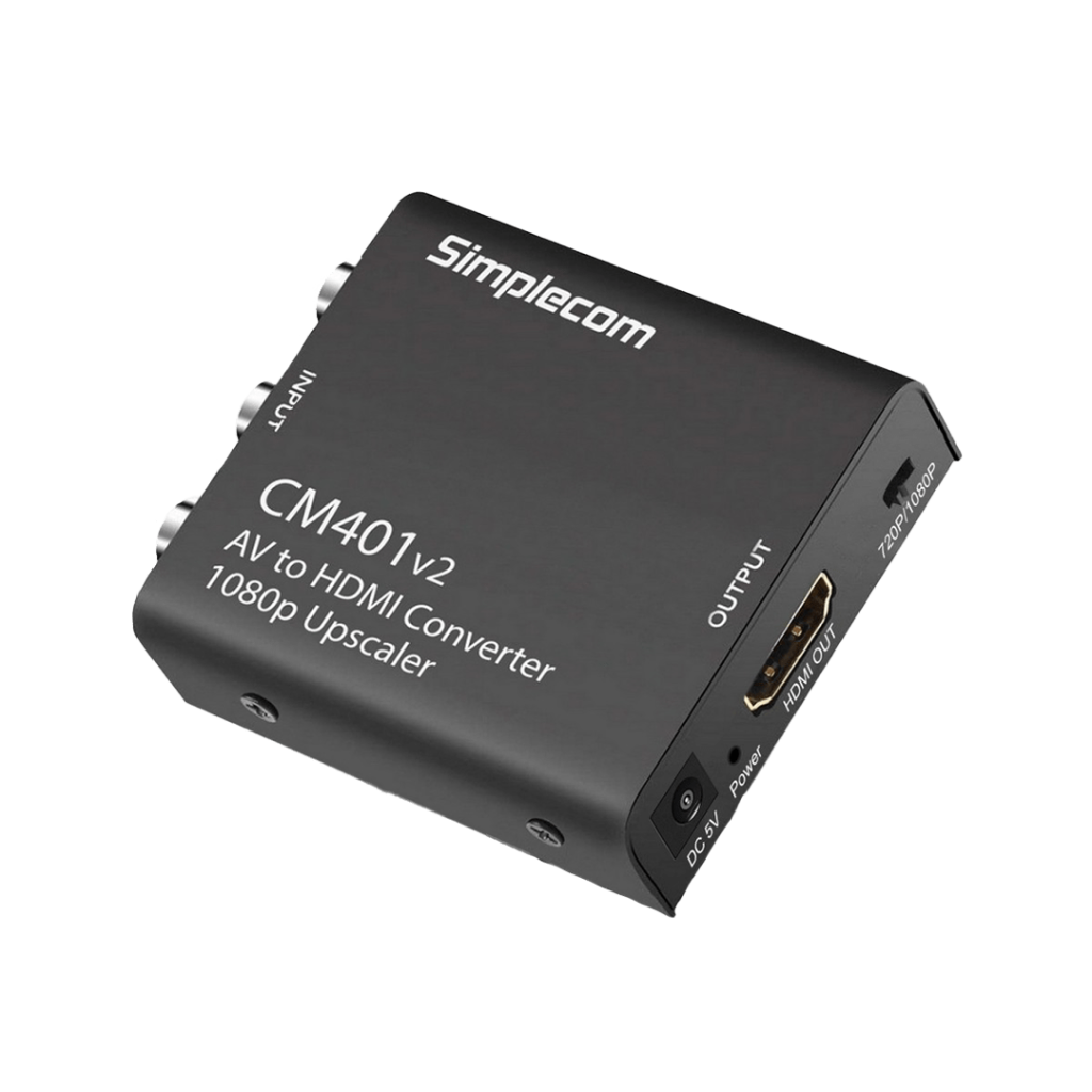 Simplecom Composite AV CVBS to HDMI Video Converter