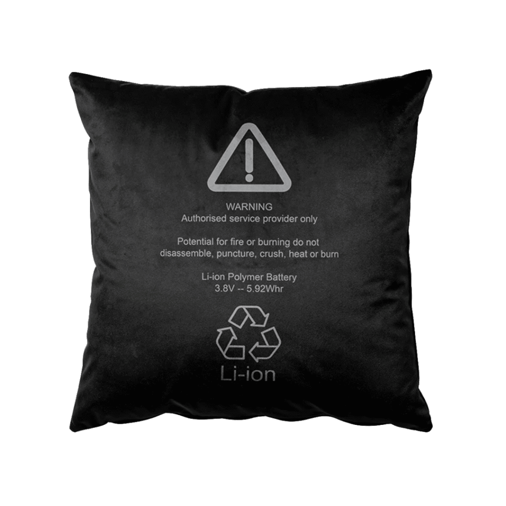  Swollen Battery Pillow Case