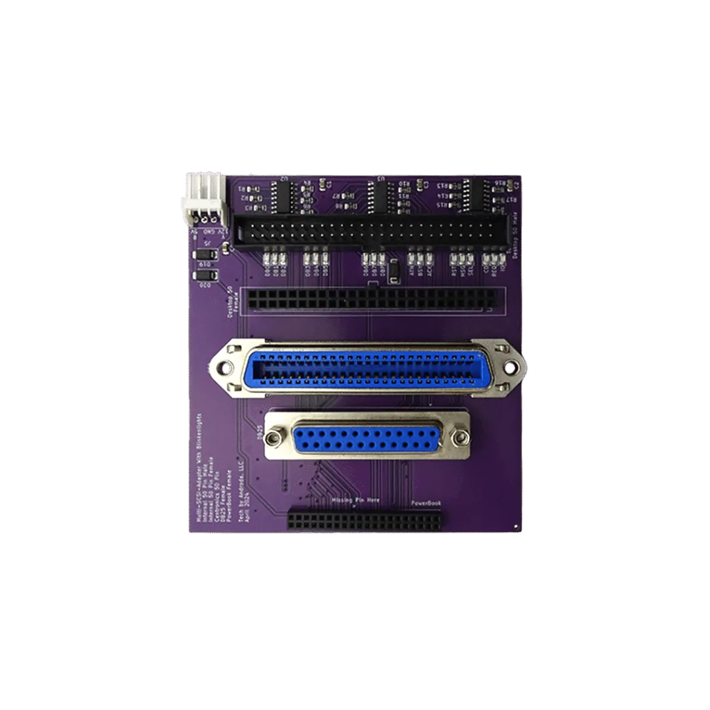 SCSI Adapter With Blinkenlights